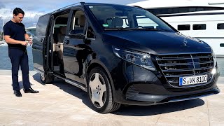 NEW 2024 Mercedes VClass better than SClass  Full Drive Review Interior Exterior [upl. by Nehepts]