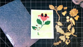 Spellbinders January 2024 Small Die amp Embossing Folder of the Month Review Tutorial [upl. by Rasec]