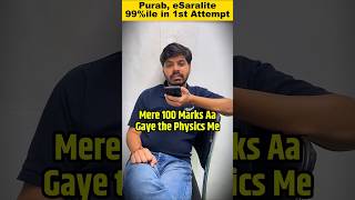 Focus on PYQs for JEE Mains 1st Attempt 💯 Easiest 99ile 😱 IIT Motivation shorts esaral jee2025 [upl. by Nnylaj317]