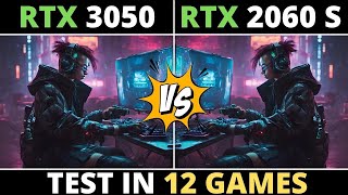 RTX 3050 VS RTX 2060 SUPER IN 2023  BENCHMARK IN 12 GAMES [upl. by Buckden]