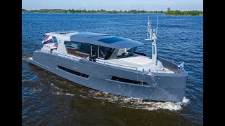 Altena 54 NG  Elegant steel yacht with modern design [upl. by Standish]