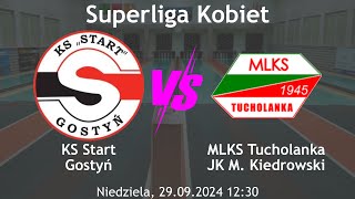 SK  KS Start Gostyń vs MLKS Tucholanka JK M Kiedrowski 29092024 [upl. by Ulrich]