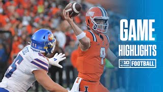 Kansas at Illinois  Highlights  Big Ten Football  09072024 [upl. by Desmond]