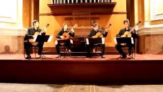 GPhTelemann Concerto for 4 violins D major [upl. by Akceber]