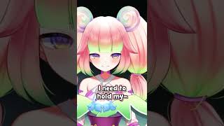 Vtuber Proves She Can Claps With No Hands shorts vtuber vallure [upl. by Anawed]