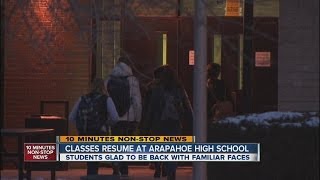 Arapahoe High students go back to class [upl. by Batchelor]