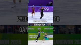 Tessa Virtue amp Scott Moir🥇 in 2018 amp Ambre Perrier Gianesini and Samuel Blanc Klaperman🥇in 2024 [upl. by Nivre653]