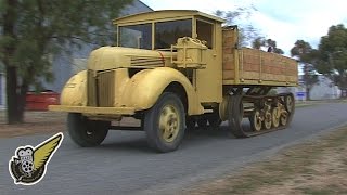 WW2 German HalfTrack Maultier Replica [upl. by Nyladnor]