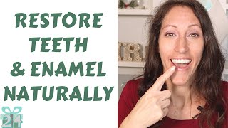 How to Restore Tooth Enamel Naturally  Remineralization Tooth Paste Recipe  No More White Spots [upl. by Asatan]