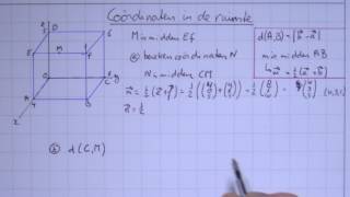 VWO5wisDH81 Coördinaten in de ruimte [upl. by Saxen63]