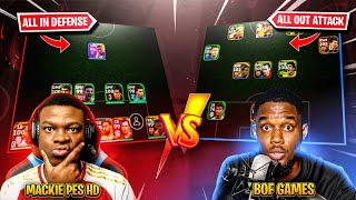 HARAM FORMATION vs ALL OUT ATTACK IN eFOOTBALL ft BOF GAMES🔥 [upl. by Yeoz]