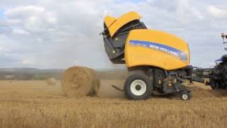 Essai presse New Holland Roll Belt 47Mo [upl. by Enrichetta]