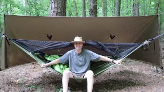 Hammock Setup For Summer Camping [upl. by Cowie]