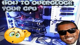 How To Overclock Your CPU For PC AMD Processors Only AMD FX 4300 Quad Core [upl. by Terrag]