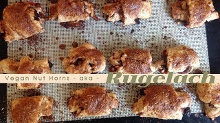 How to Make Vegan Rugelach Nut Horn Cookies  Vegan amp GF Dessert Recipe [upl. by Danice]