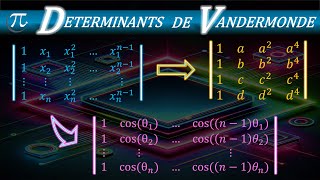 Calculs des déterminants de Vandermonde Classique presque et cosinus [upl. by Kacy]