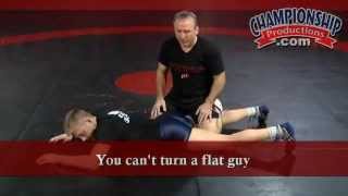 Combination Wrestling from the Top Position Tilts and Leg Turns [upl. by Boswell]