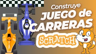 😼COMO HACER un JUEGO de CARRERAS en SCRATCH 🏁 🍌 Para PCTabletCelular [upl. by Dyanna]