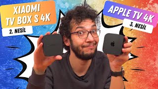 En İyi TV Box Hangisi  Xiaomi TV Box S 4K 2 Nesil vs Apple TV 4K 3 nesil [upl. by Sirdna]