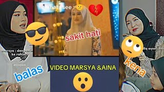 VIDEO MARSYA DAN AINA😂👍😎teamammarnazhan [upl. by Newby808]