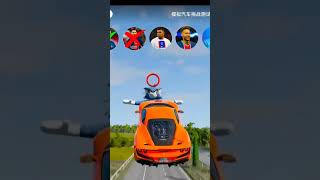 Car footballer vs TOM THE CAT car kucing jumpcar football [upl. by Kannav]