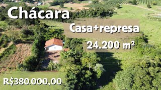 JT01CHÁCARA 24200 M2 REPRESACASABARRACÃO  JOAQUIM TÁVORA PARANÁ R 38000000 [upl. by Datnow]