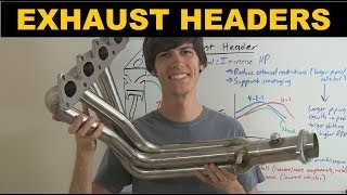 Exhaust Header  Explained [upl. by Eelarak]