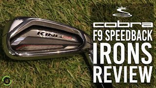 COBRA F9 SPEEDBACK IRON REVIEW [upl. by Raychel]