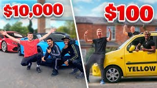 SIDEMEN 10000 VS 100 ROAD TRIP [upl. by Enelhtac651]