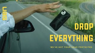 UAG Goes Out The Window At 60MPH  Phone Thrown From Moving Tesla [upl. by Yekcor]