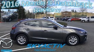 2016 Mazda 3 Hatchback  Test Drive amp Review [upl. by Tris577]