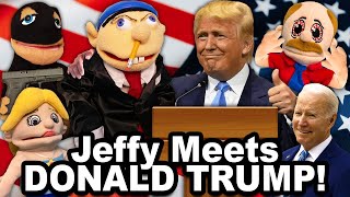 SML Parody Jeffy Meets Donald Trump [upl. by Omero]