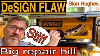 DeWalt table saw problems [upl. by Electra]