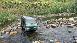 crossing the river  Mitsubishi Delica L300  MST CMX RTR DL1 531509GS 110 [upl. by Stasny]