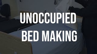 Unoccupied Bed Making [upl. by Tann]