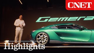 Koenigsegg Reveals Gemera Supercar World Premiere [upl. by Damaris875]