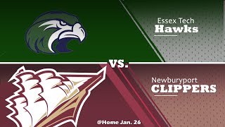 Newburyport Girls Basketball Vs Essex Tech on January 26th 2024 [upl. by Enalahs137]