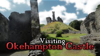 Visiting Okehampton Castle The Largest Castle Ruins in Devon [upl. by Naletak816]