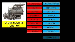 SEDOMAT DYEING MACHINE PROGRAM PART1 [upl. by Bibeau]