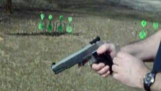 A proper 1911 grip for better accuracy thumbs forward [upl. by Daron]