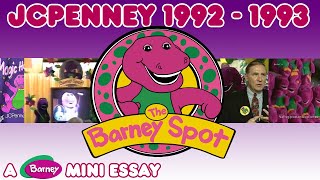 The Barney Spot at JCPenney Video Essay [upl. by Emalia]