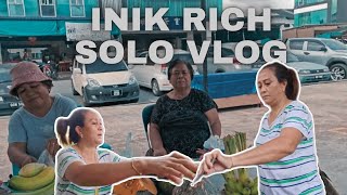 Inik Rich Kesunyian Buat Vlog Seorang Diri [upl. by Ahsinek322]