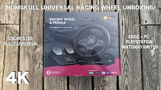 Numskull Racing Wheel Unboxing Sim Racing Under 100 [upl. by Tersina]