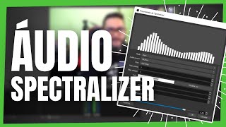 PLUGIN BARRAS DE AUDIO  Inserindo Visualizador de Espectro no OBS para Playlist e Microfone [upl. by Aura523]