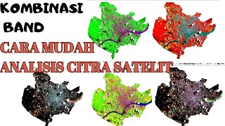 CARA KOMPOSIT BAND CITRA LANDSAT 8 DI QGIS [upl. by Claribel]