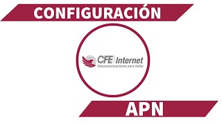 Instalar Internet Apn cfe teit 4g5g 2024 [upl. by Lehcem954]