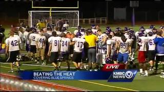 Heat forces high school football teams to practice early in the morning [upl. by Irabaj436]