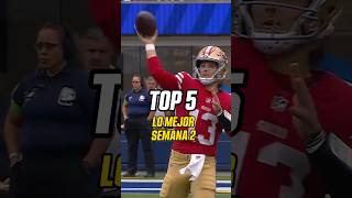 TOP 5  Mejores Jugadas Domingo Semana 2 NFL 2023 [upl. by Sigismondo]