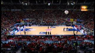 PRESENTACIÓN BASKONIA EN EL ESTRENO DEL BUESA ARENA 090412 [upl. by Ariait]