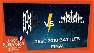 Junior Eurovision 2018 Battles  Final VOTE CLOSED [upl. by Decker]